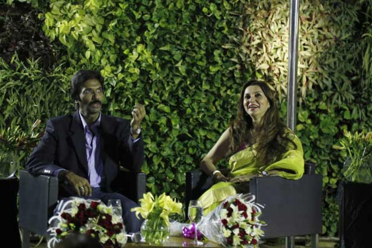 Mohammad Ali Baig with Lillette Dubey